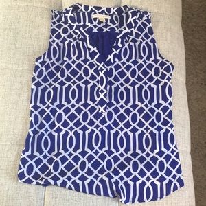 Hannah and Gracie sleeveless blouse